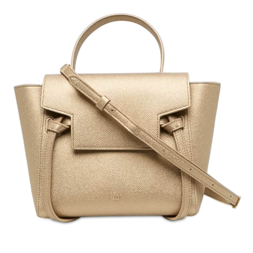 Pre-Loved Celine Nano Grained Calfskin Belt Bag
